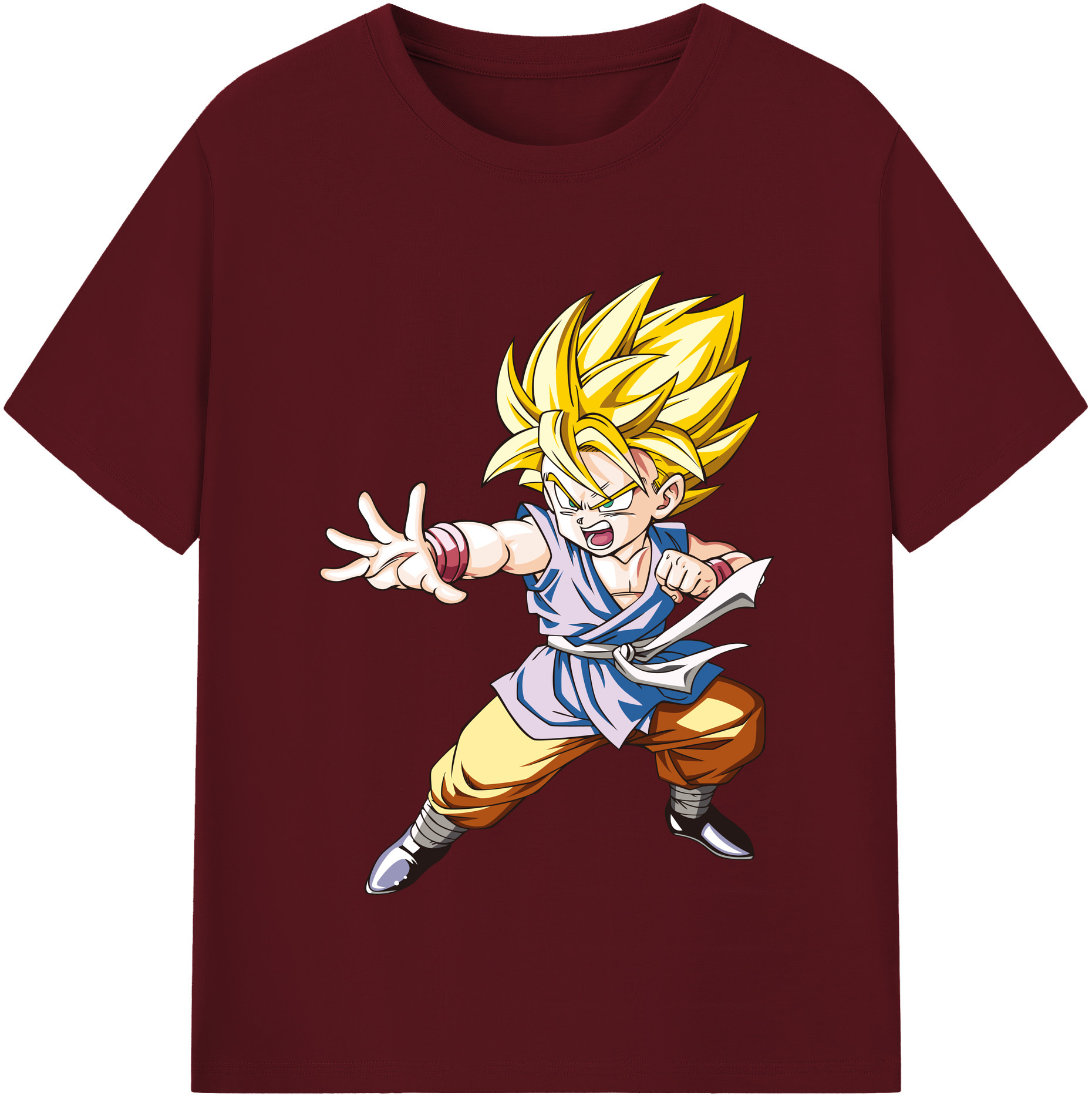 （画像用） ドラゴンボール ベジット DRAGON BALL Vegetto 綿100％半袖Tシャツ（フロントプリント）